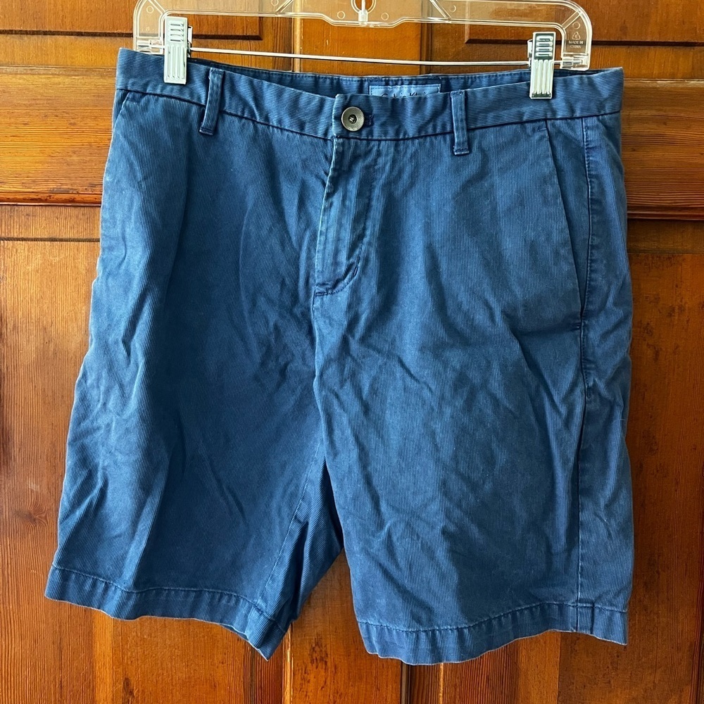 Calvin Klein Blue Chino Shorts Men’s Size 29 Cotton Casual Summer Shorts